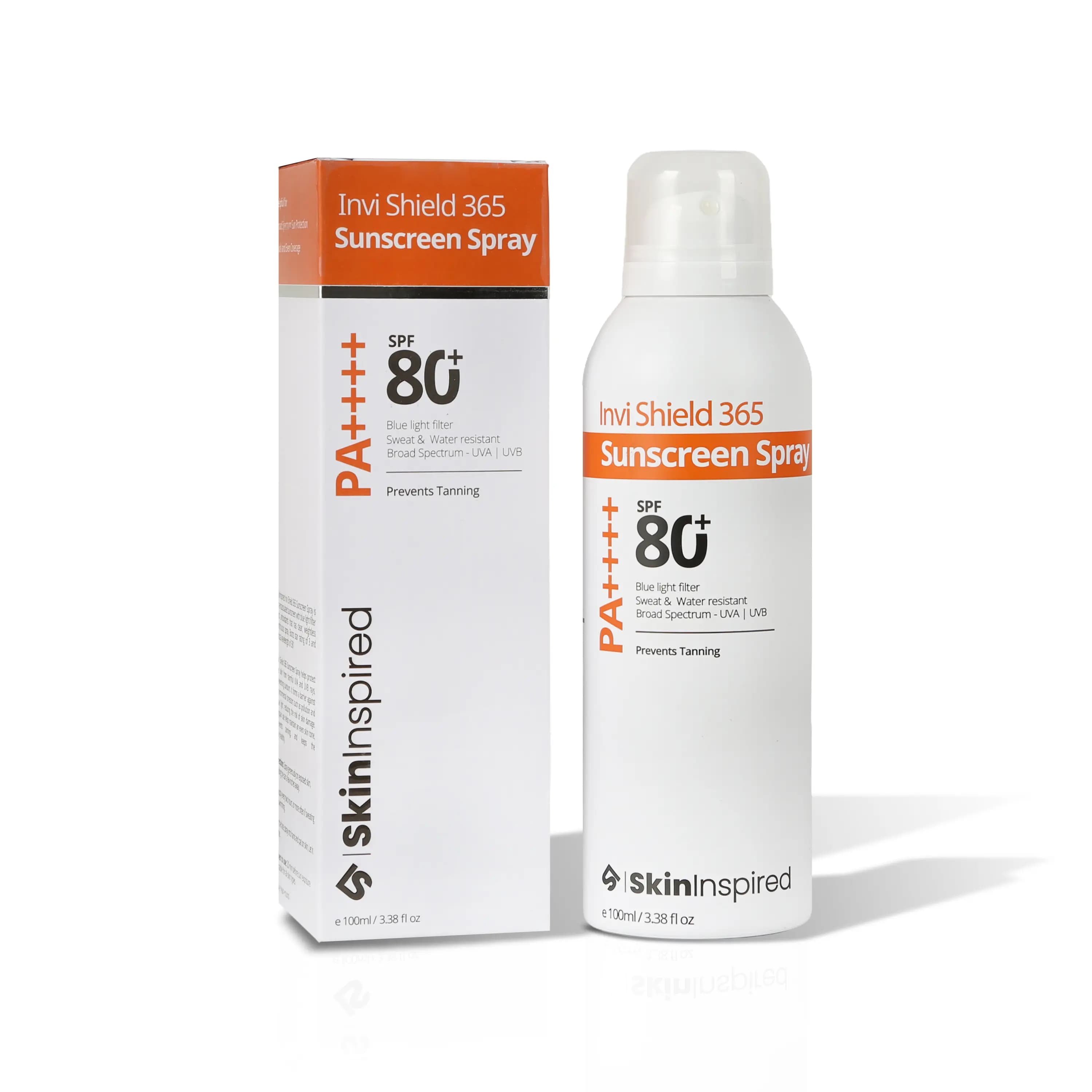 White background e-commerce product photography with spec callouts