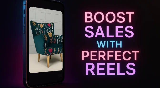Perfect Reel Can Boost Sales , boost sales through social media