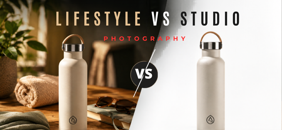 Lifestyle vs Studio Product Photography