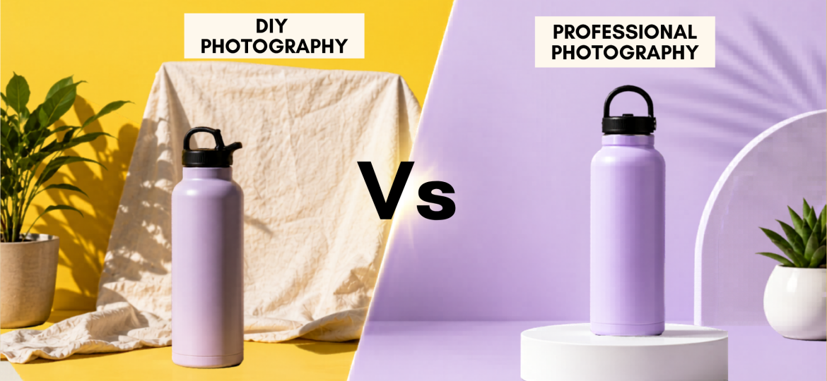 Professional Product Photography vs. DIY